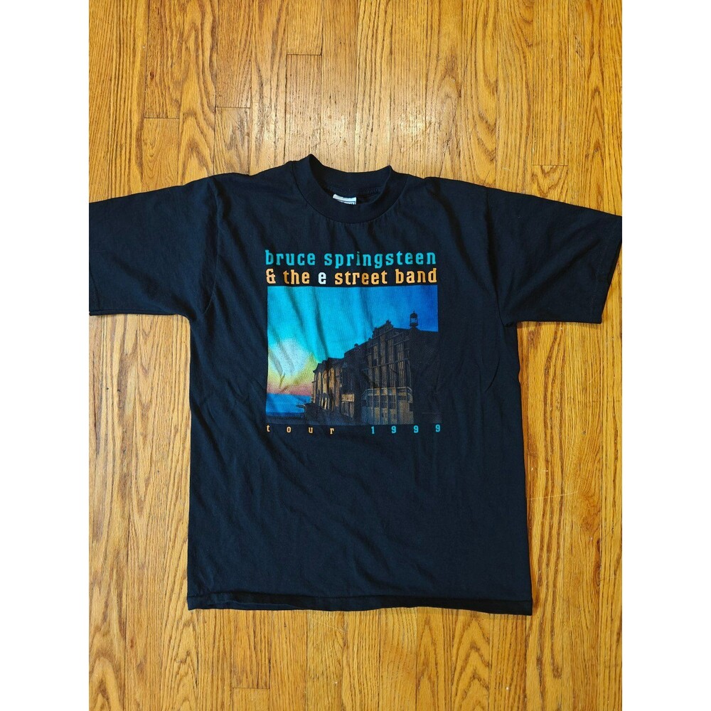 Vintage Bruce Springsteen & The E Street Band Tour 1999 T Shirt L Concert Tour